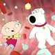 Stewie and Brian from Family Guy